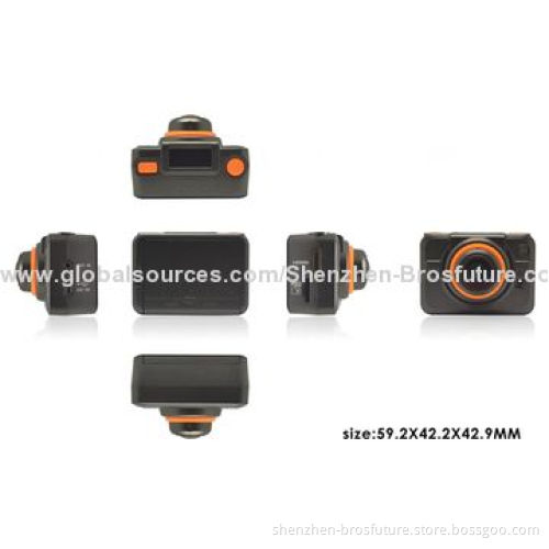 Action camera, FHD 1080p@30fps, 60M waterproof, FOV170, remote control by Wi-Fi App and 2.4G watchNew